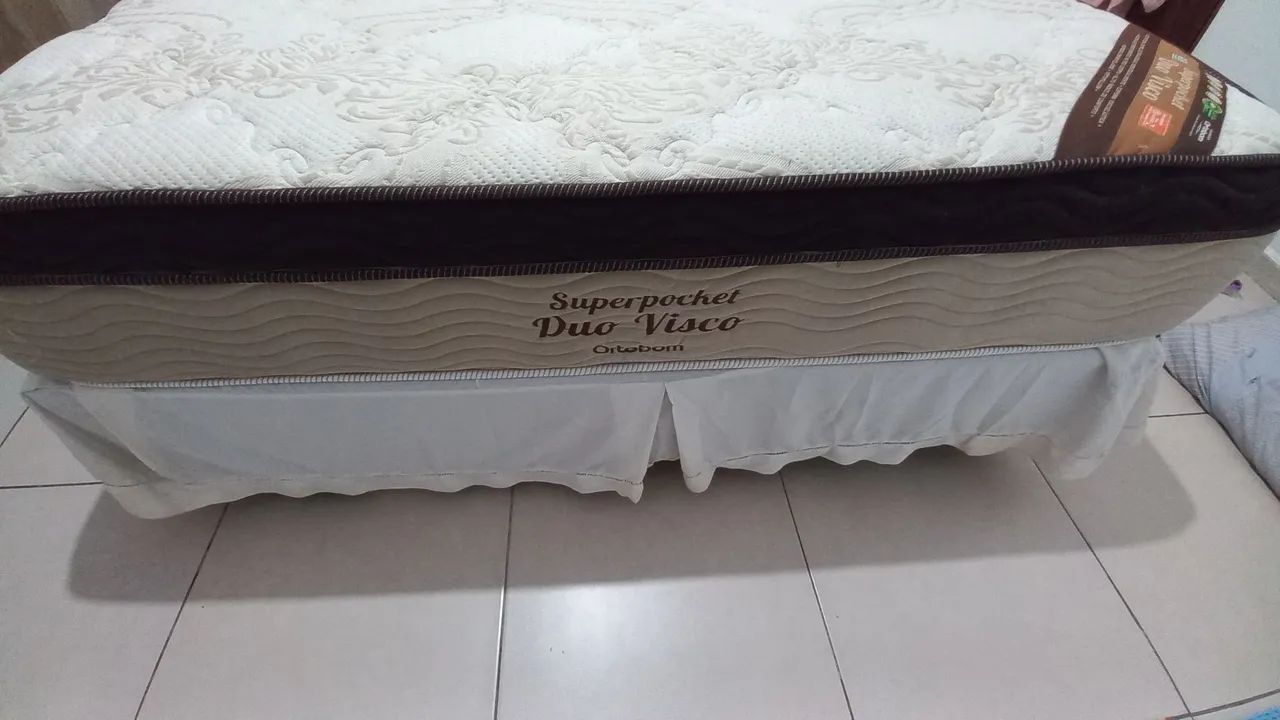 Cama Queen Ortobom - Foto 3