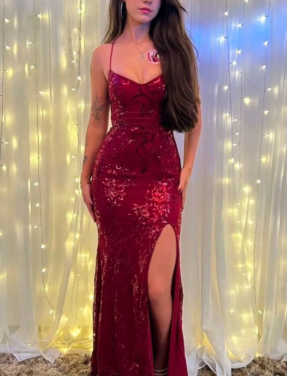 Vestido longo pra bailes, eventos