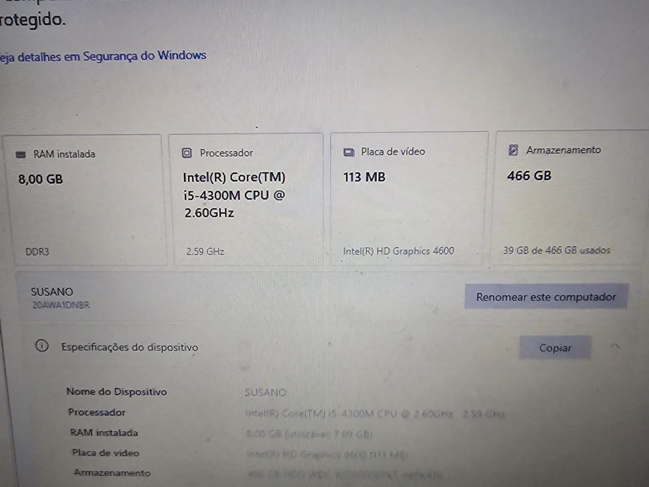 Notebook Lenovo Intel core i5 + periféricos! - Foto 4