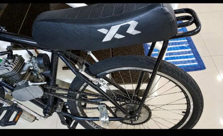 Bicicleta Motorizada - Preta - Foto 3