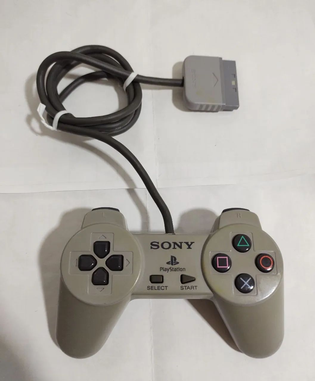 Controle Original Ps1 Classico Cinza 