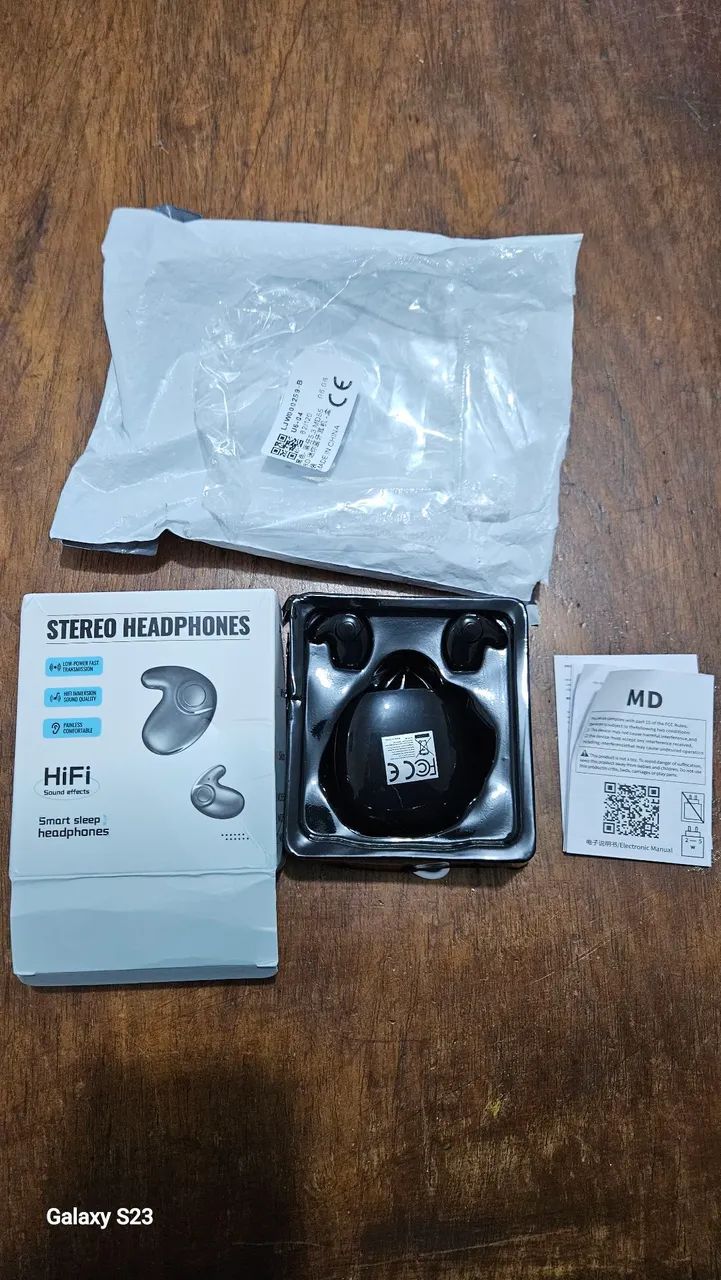 Fone e tampão Bluetooth novo - Foto 2