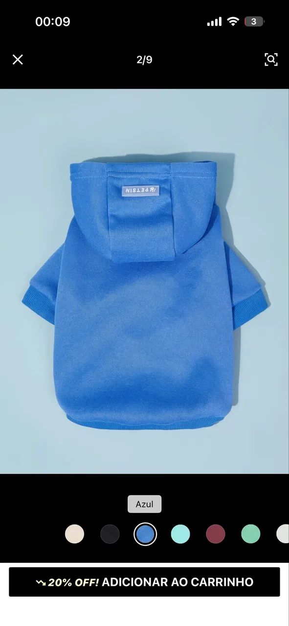 Roupa para Cachorro Grande - Foto 3