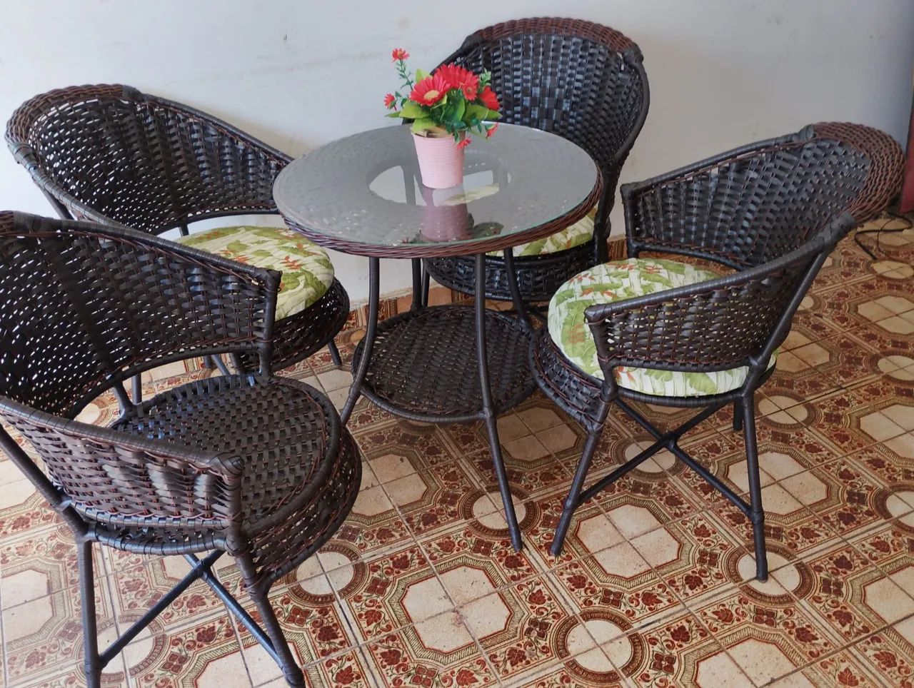 Jogo de poltronas de vime sintético  - Foto 4