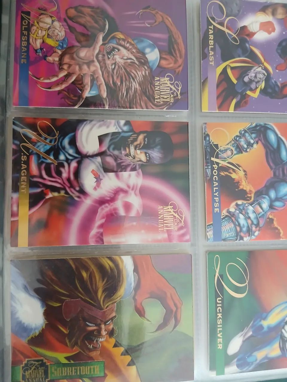 Cartas Flair Marvel annual 95 - Foto 4