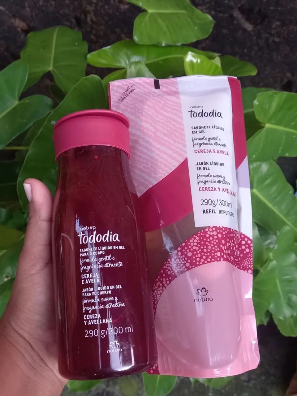 SABONETE LÍQUIDO + REFIL ( KIT ) 