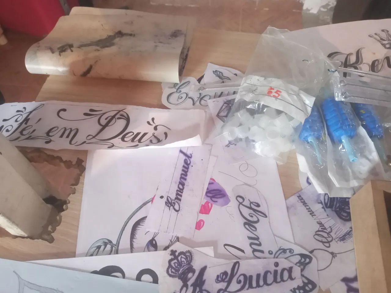 Máquina de tatuagem completa 