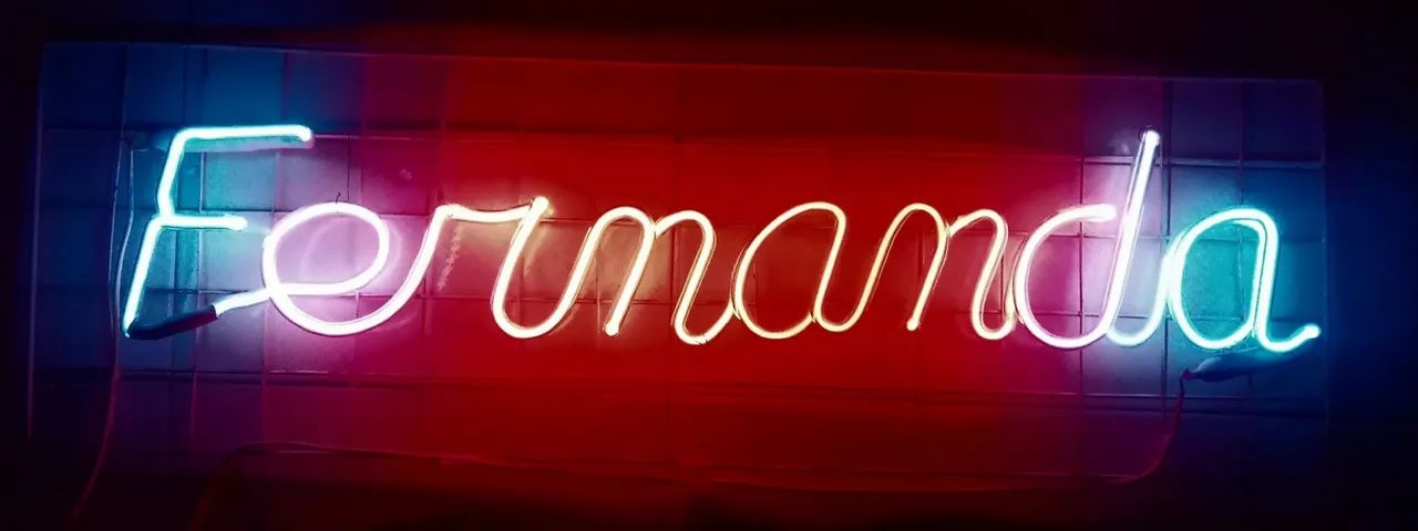 NOMES LUMINOSOS EM NEON. - Foto 2