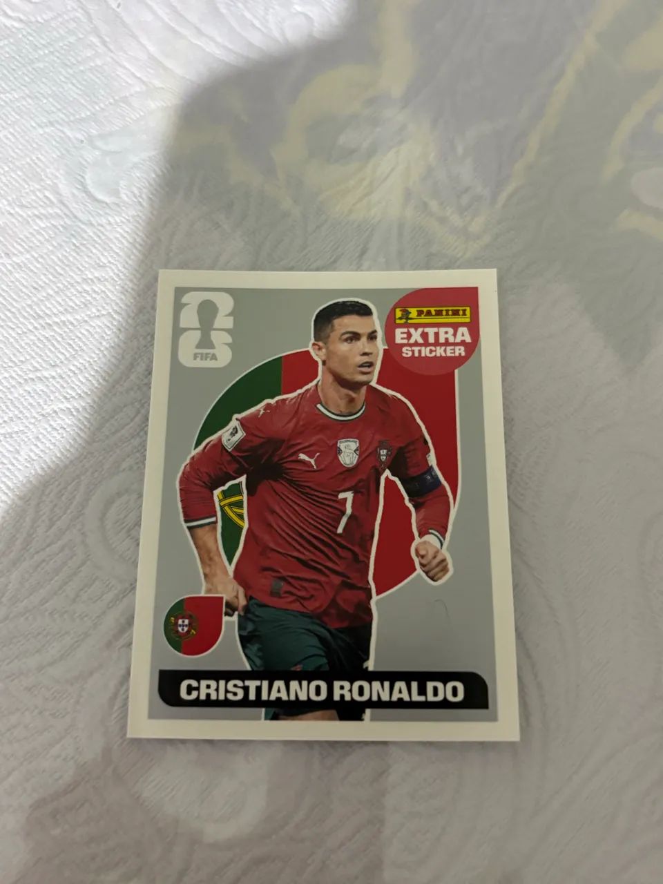 Figurinha Extra Cristiano Ronaldo 