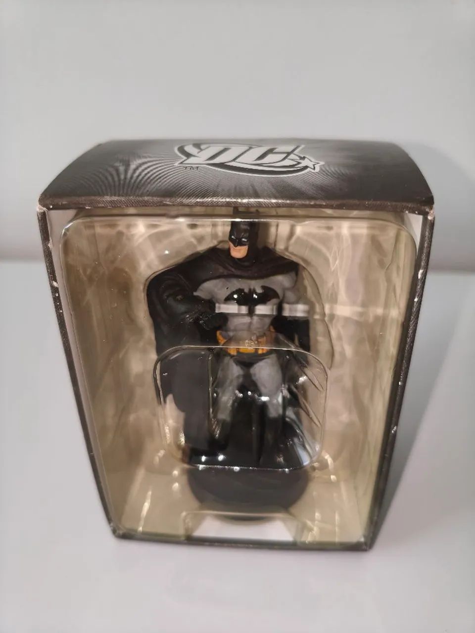 Miniatura Batman Eaglemoss DC #01 Metal + Caixa + Fascículo - Foto 3