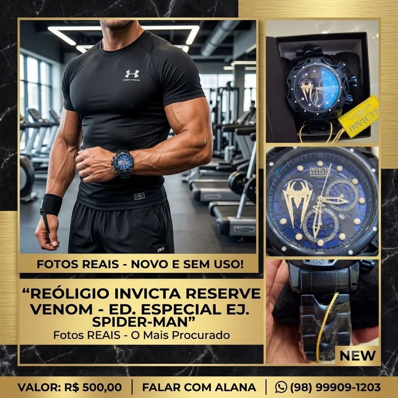 INVICTA RESERVE VENOM - ED. SPIDER-MAN ?