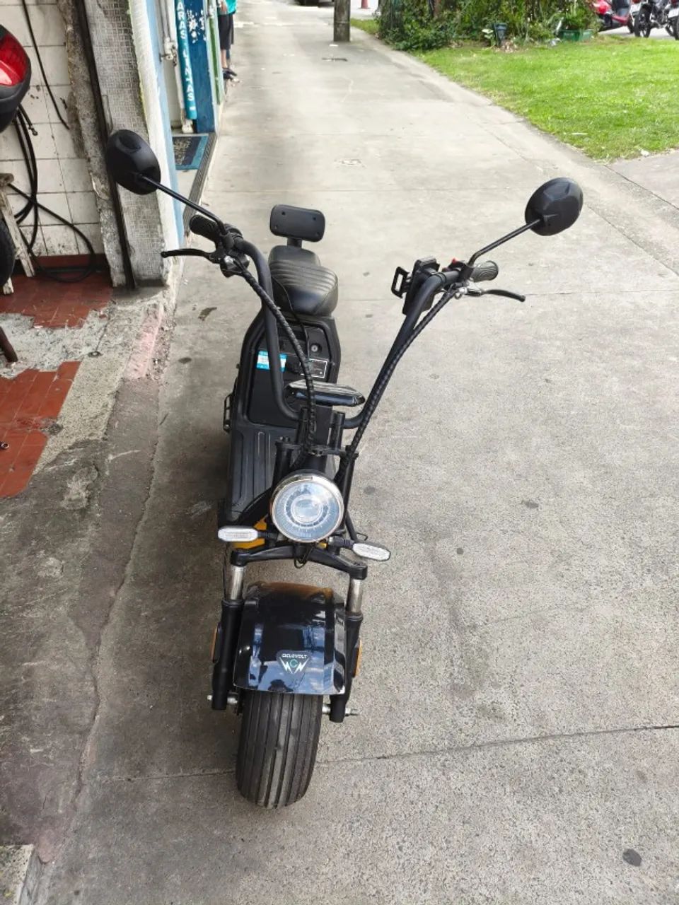 Mini scooter elétrica de 1000w - Foto 2