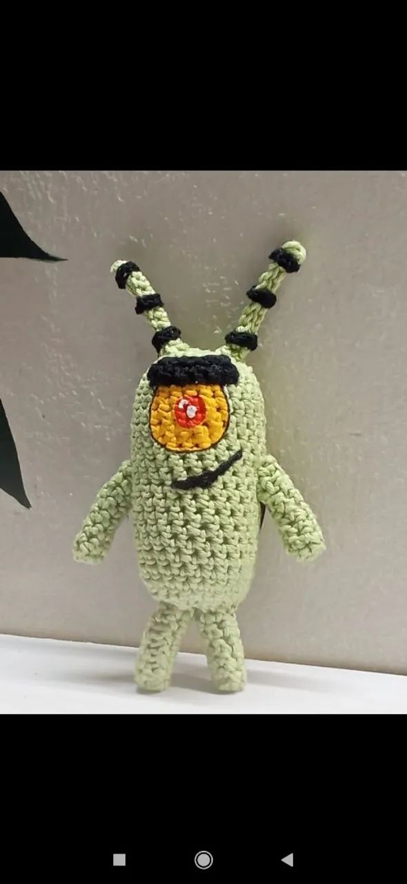 Amigurumi plâncton 
