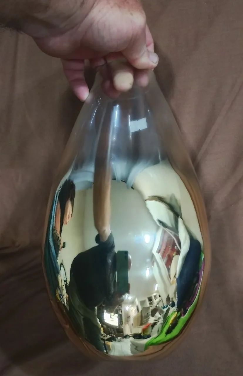 ANTIGO VASO ESPELHADO  - Foto 4