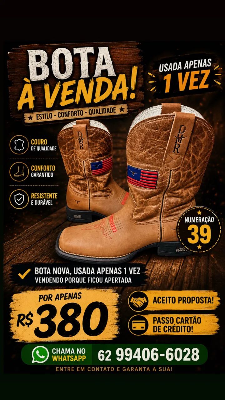 Bota N39 - Foto 2