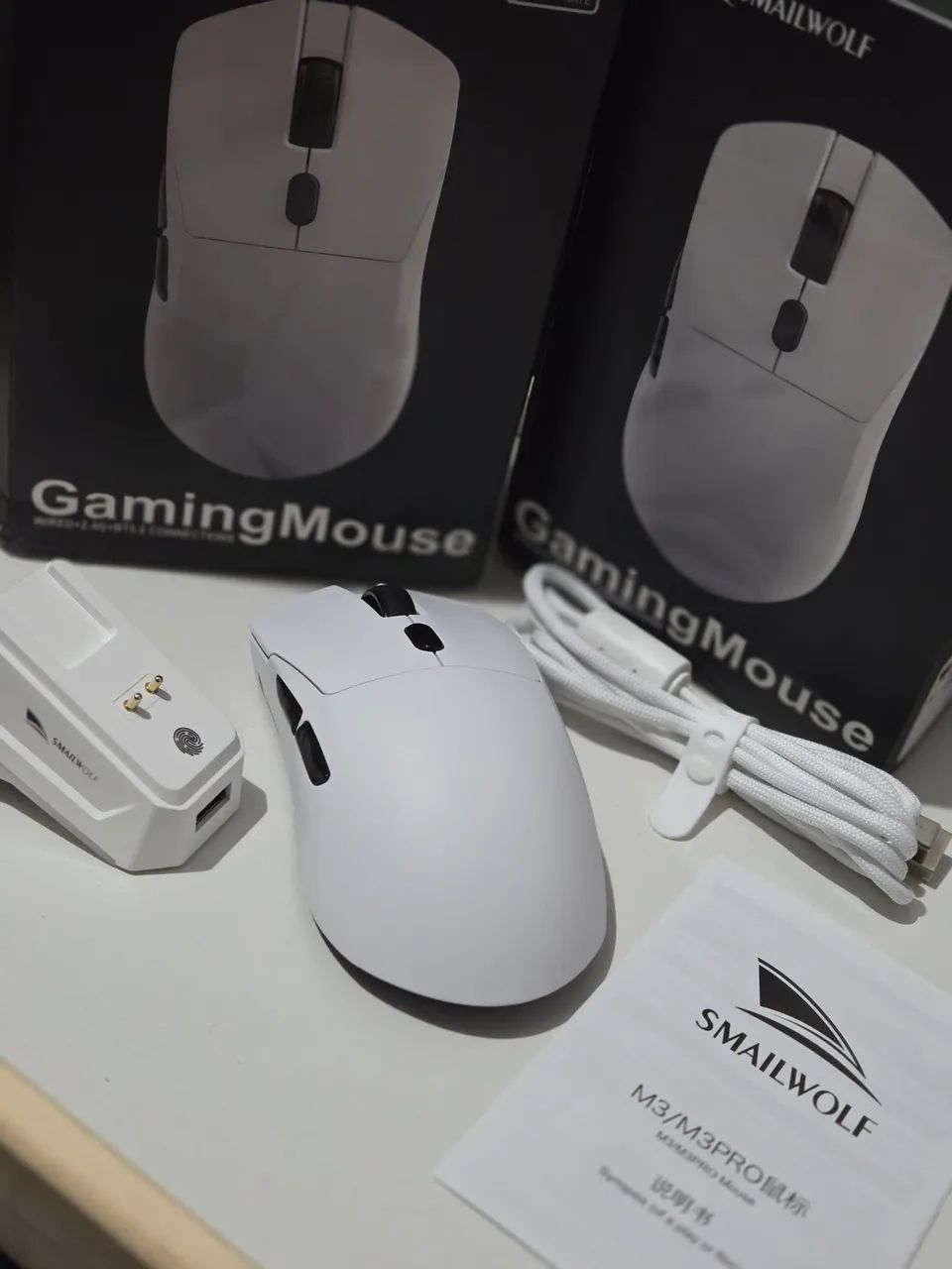 Mouse Gamer RGB Smailwolf