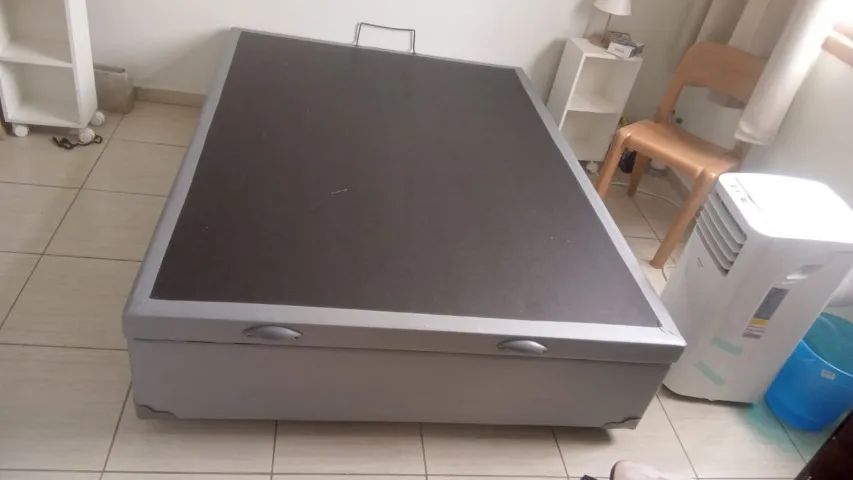 Cama Bau Inteiro Casal Blindada, Laterais Fechadas, Preço de Fábrica! Cartão 12x! - Foto 3