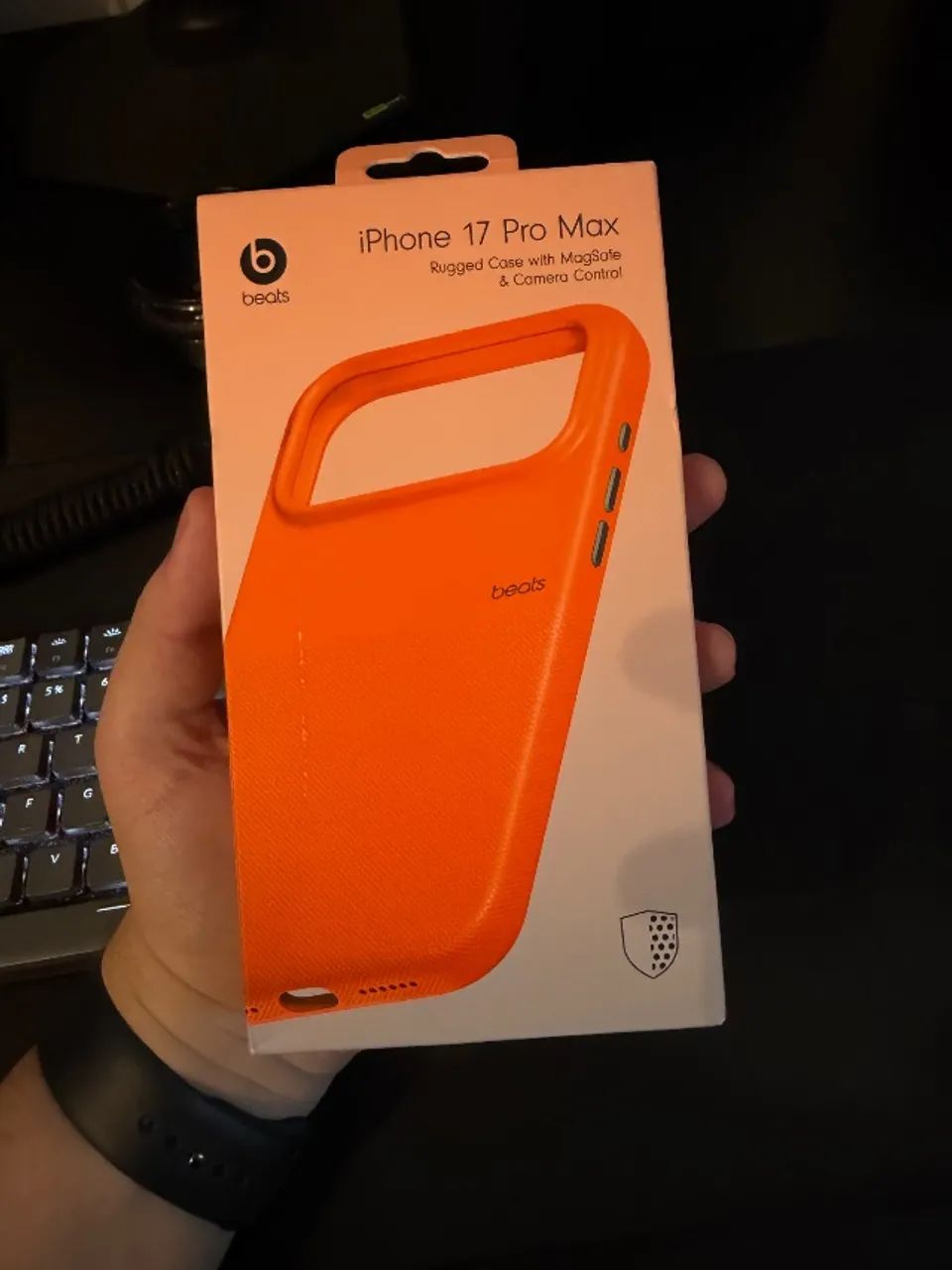 Case Beats Laranja iPhone 17 Pro Max - Acessórios de Celular