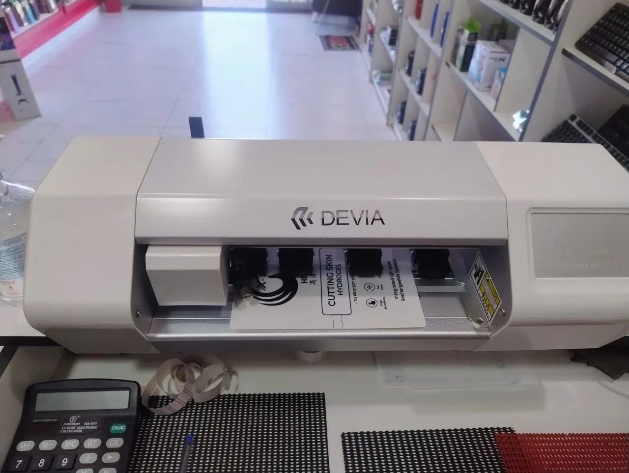 Máquina de película devia 