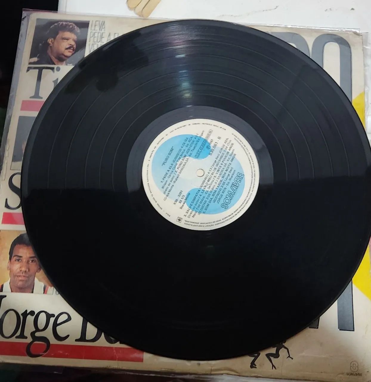 Disco de vinil PURO SOM "TIM MAIA, SANDRA SÁ, JORGE BEN" lp - Foto 3