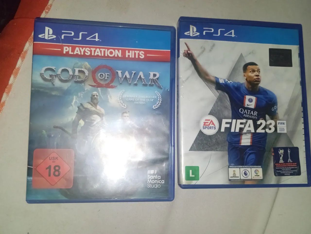 Jogos de ps4. 