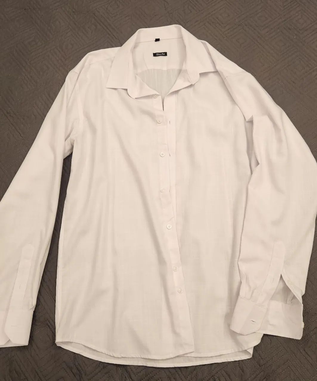 Camisa social Linho Branca - Foto 2