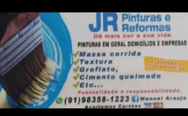 Pintor profissional.(Disponível)
