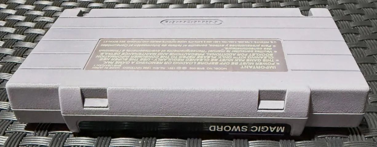 Magic Sword Original SNES Super Nintendo - Foto 4