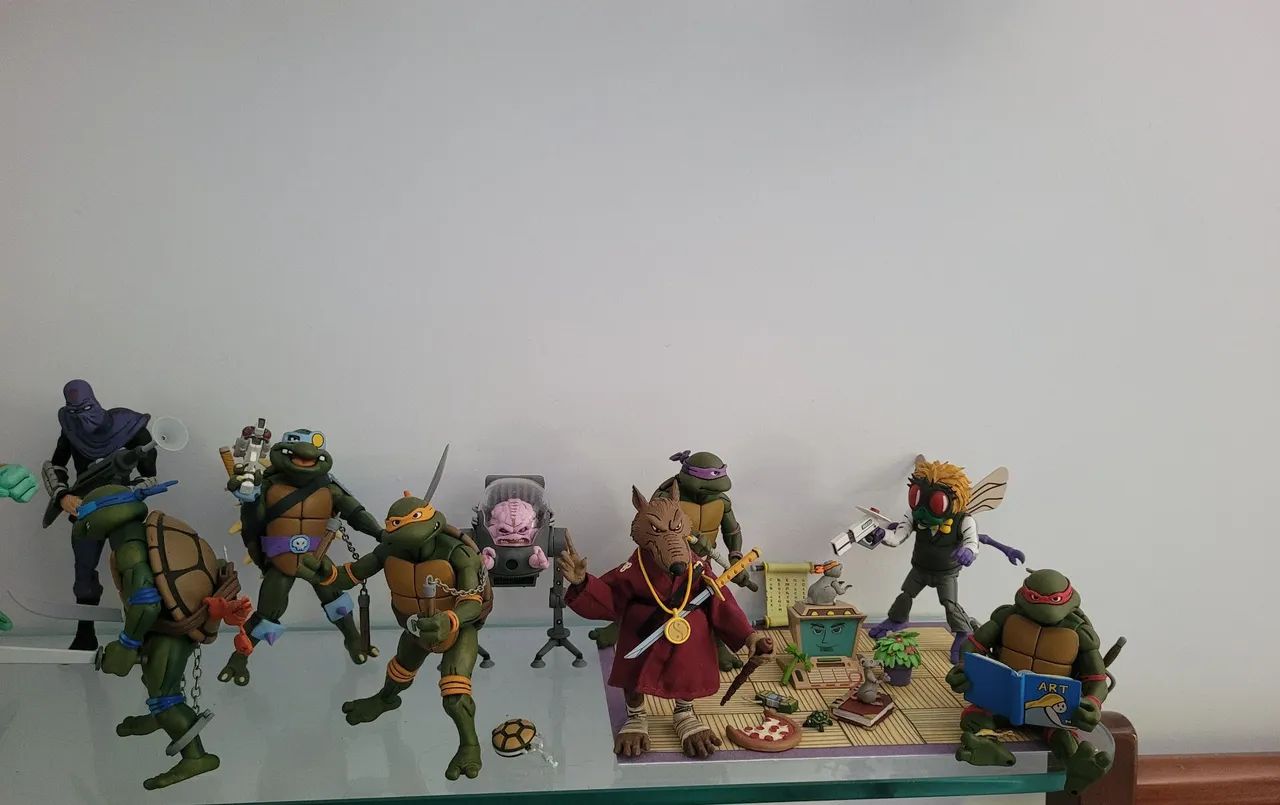 Vendo ou Troco Coleção Tartarugas Ninja Neca
