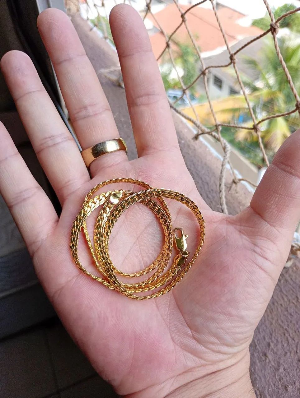 PRATA 925 BANHADA OURO 18K - Foto 2