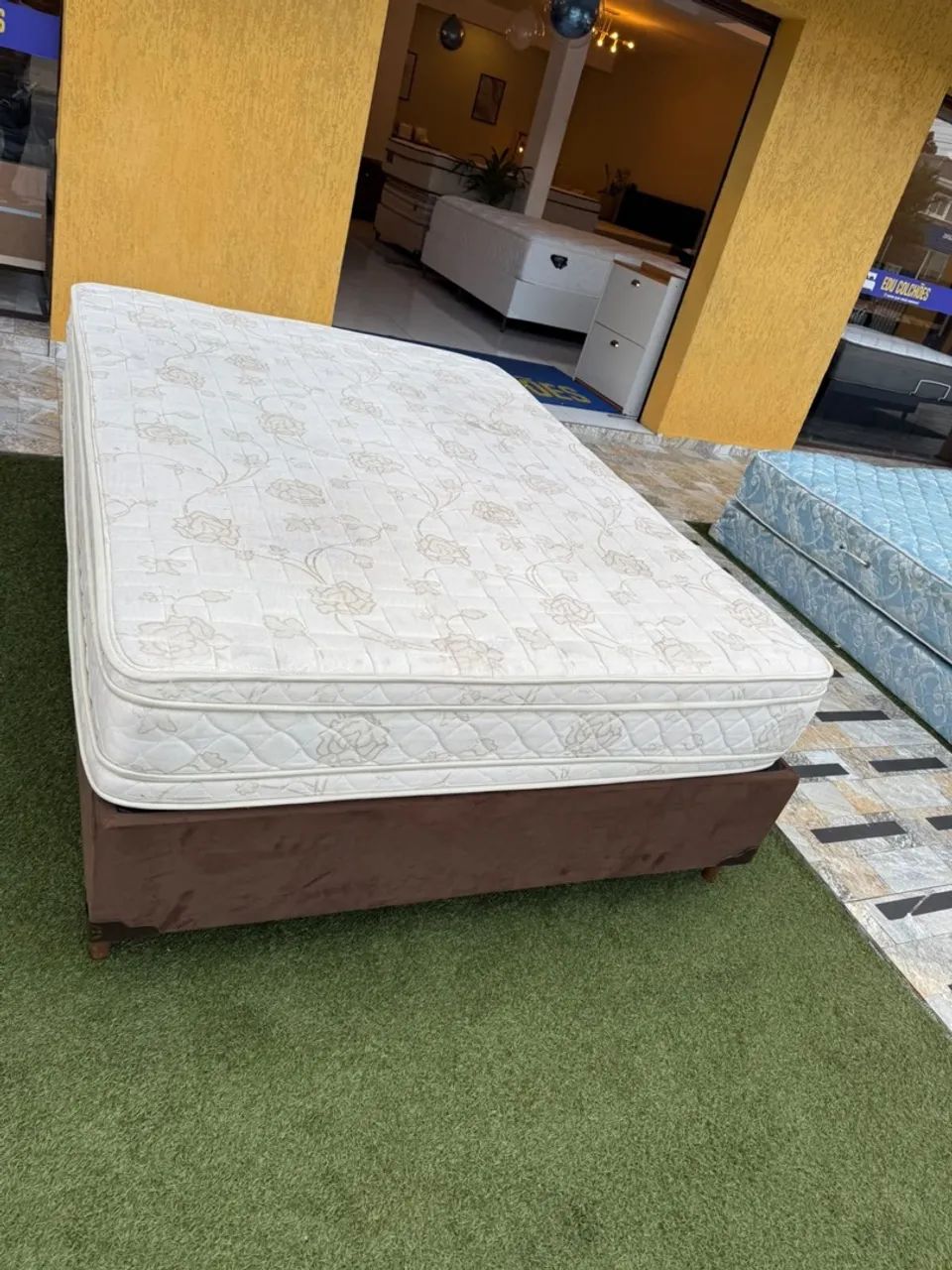 Cama Box Casal MAXFLEX USADO - ENTREGO  - Foto 2