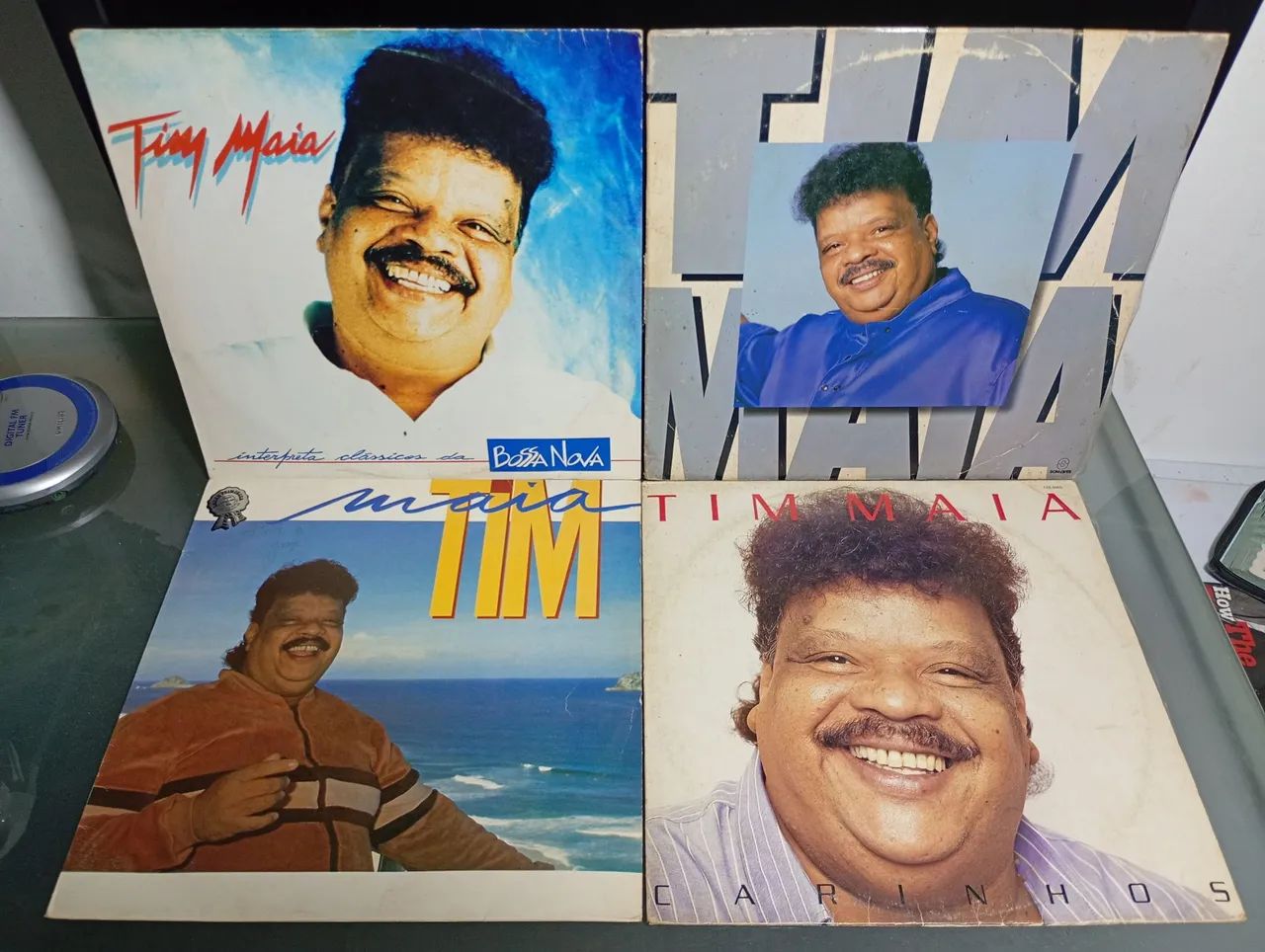 LPs TIM MAIA Coleção Com 4 Discos De Vinil 