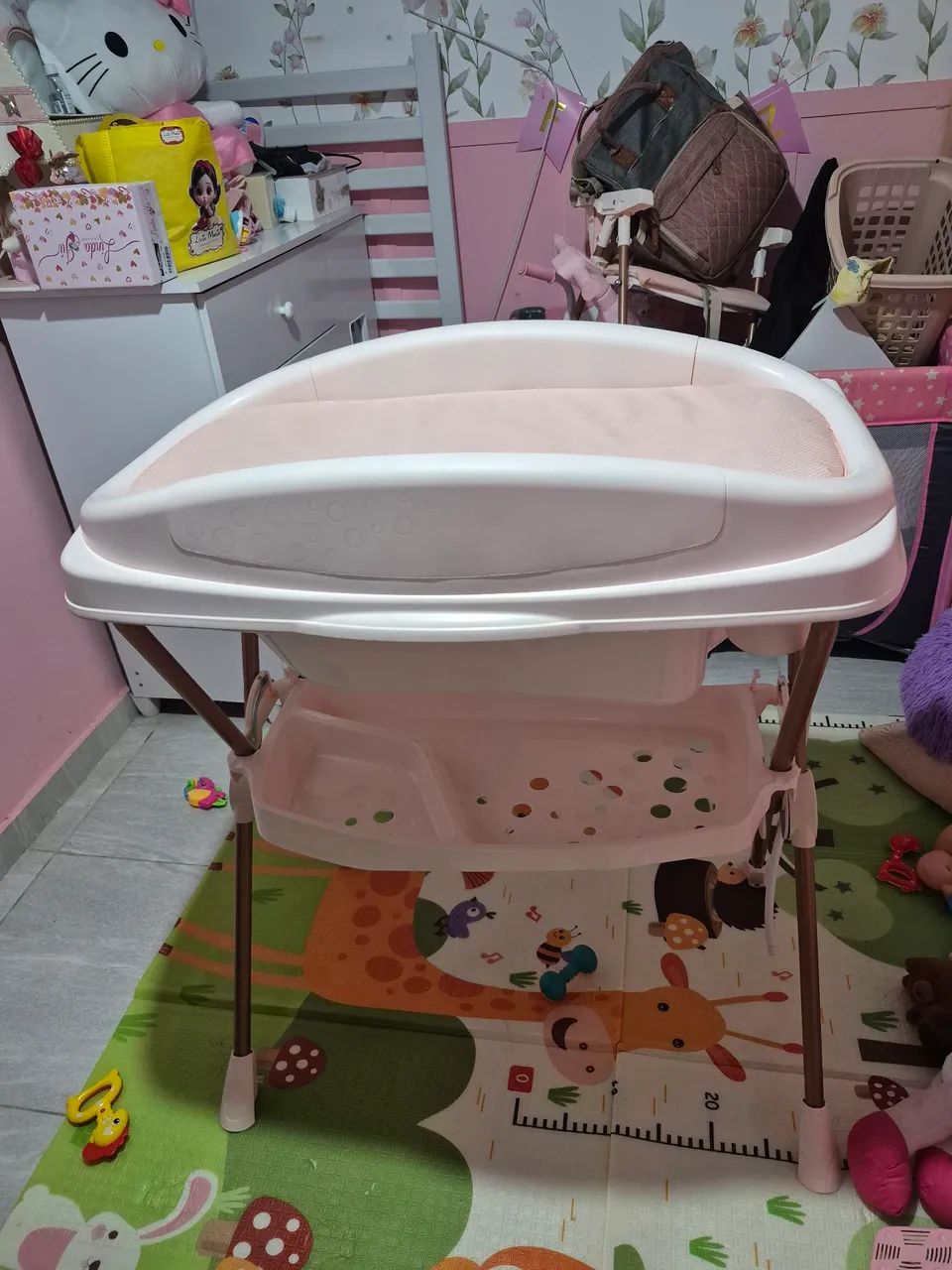 Banheira premium galzerano rose semi nova