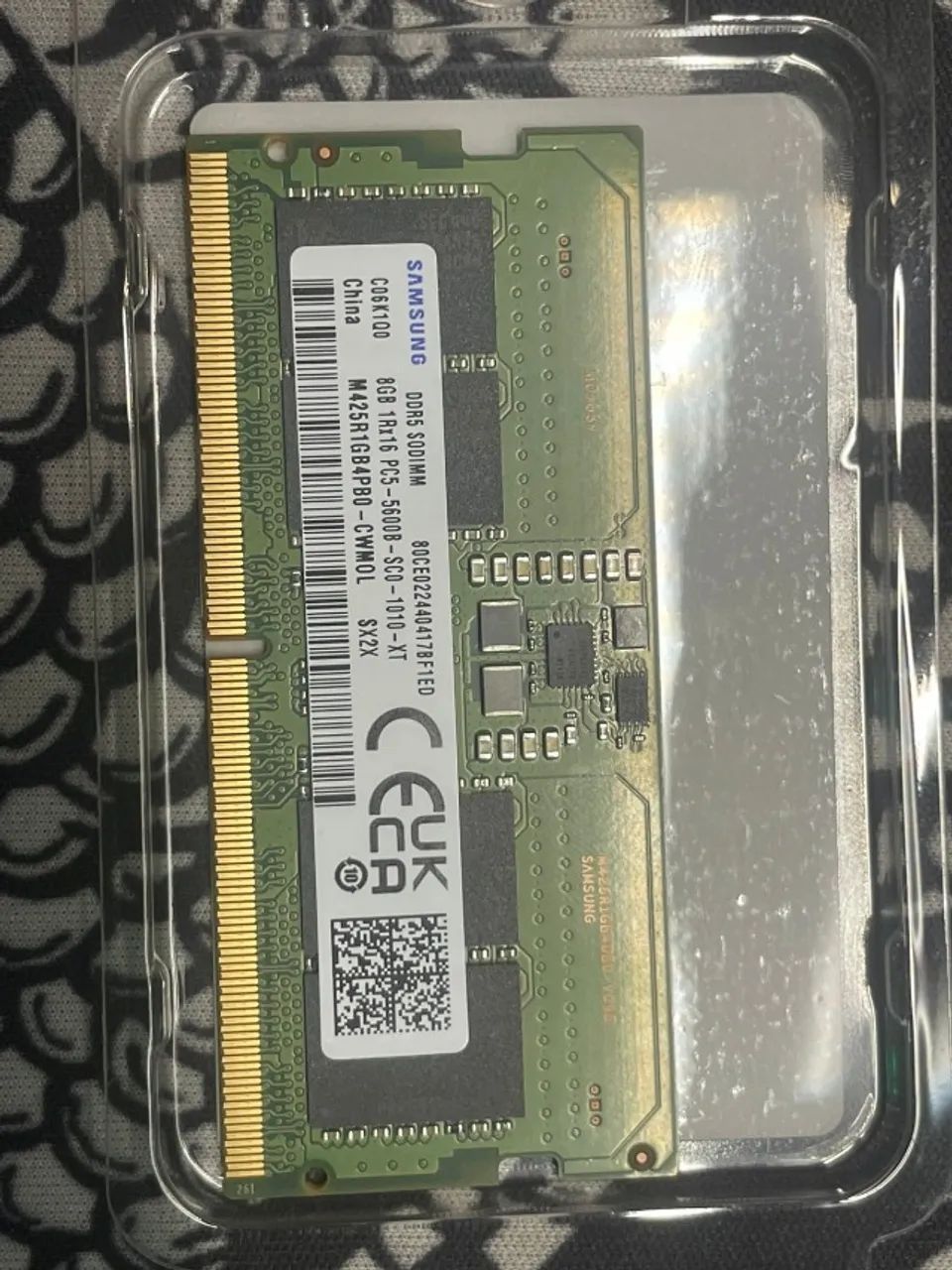 MEMORIA RAM DDR5 8GB 5600 mt/s