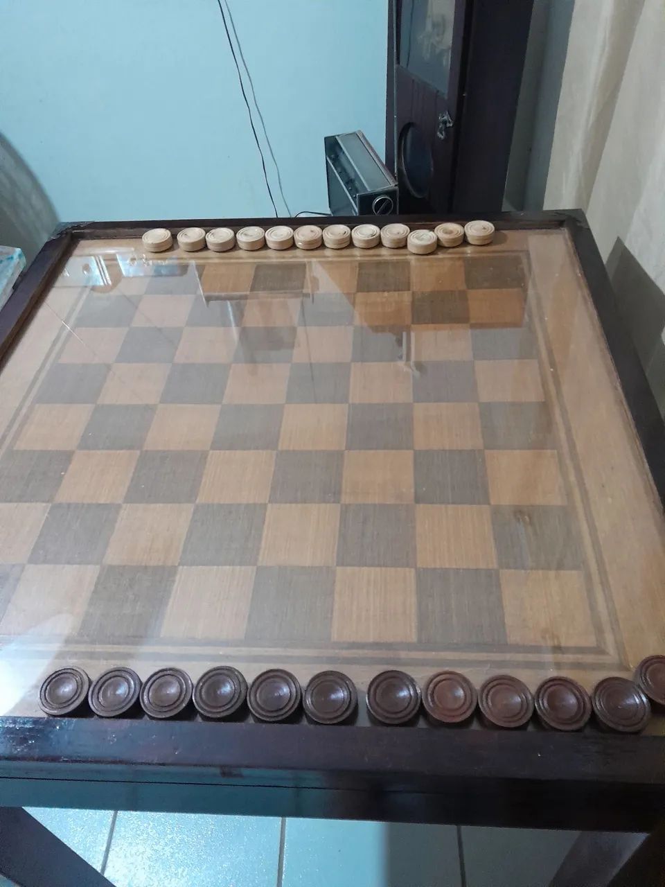 High wooden game table65581380562434122