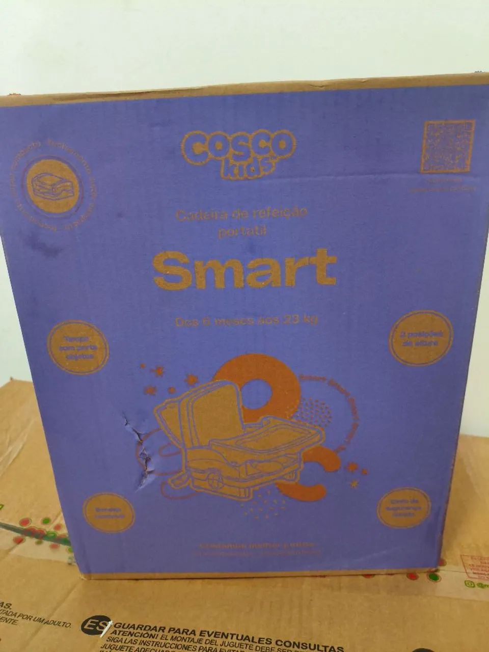 Cadeira refeição infantil Cosco - NOVA