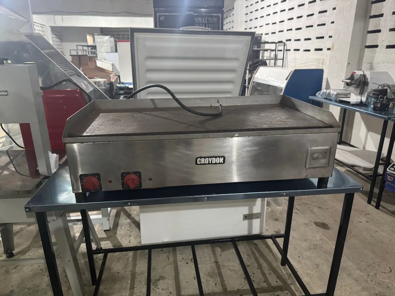 Chapa profissional  industrial CROYDON grande 