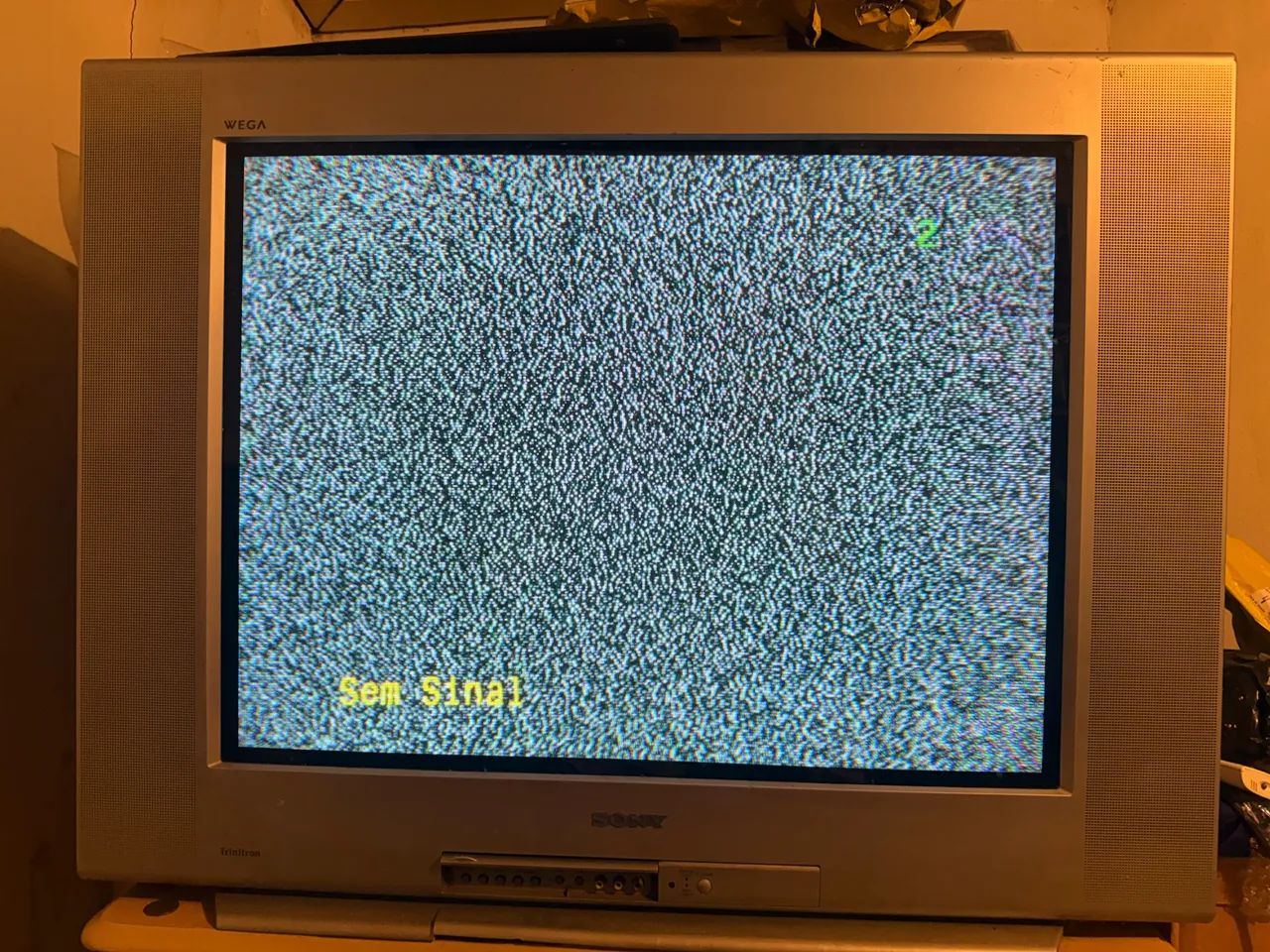 Tv Sony Wega Trinitron 29 Retrô Filé - TVs - Vila São João da Boa