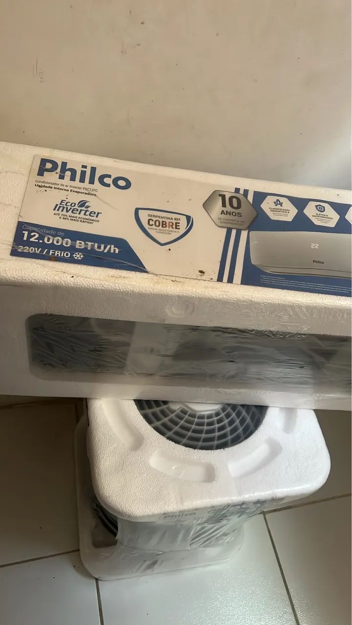 Ar condicionado 12000btus lacrado!