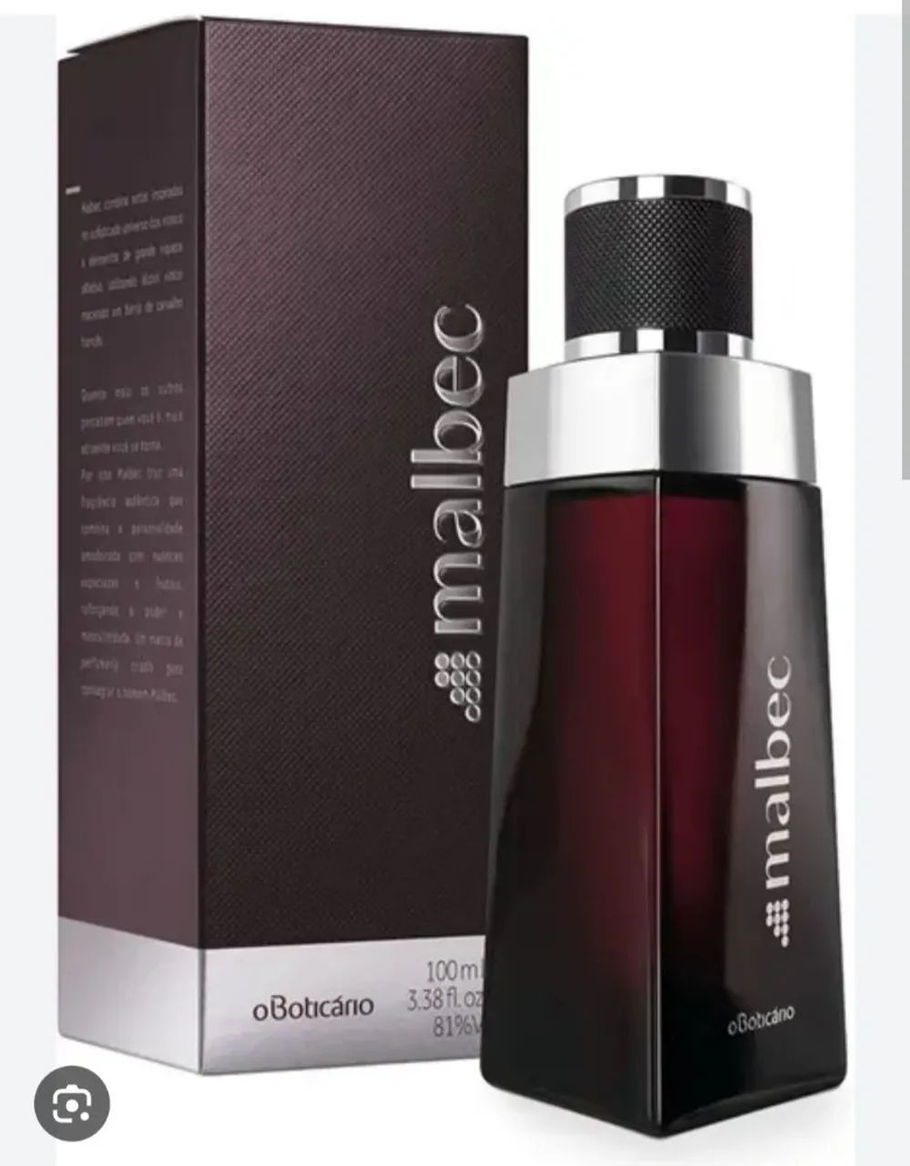 Malbec tradicional masculino boticário 