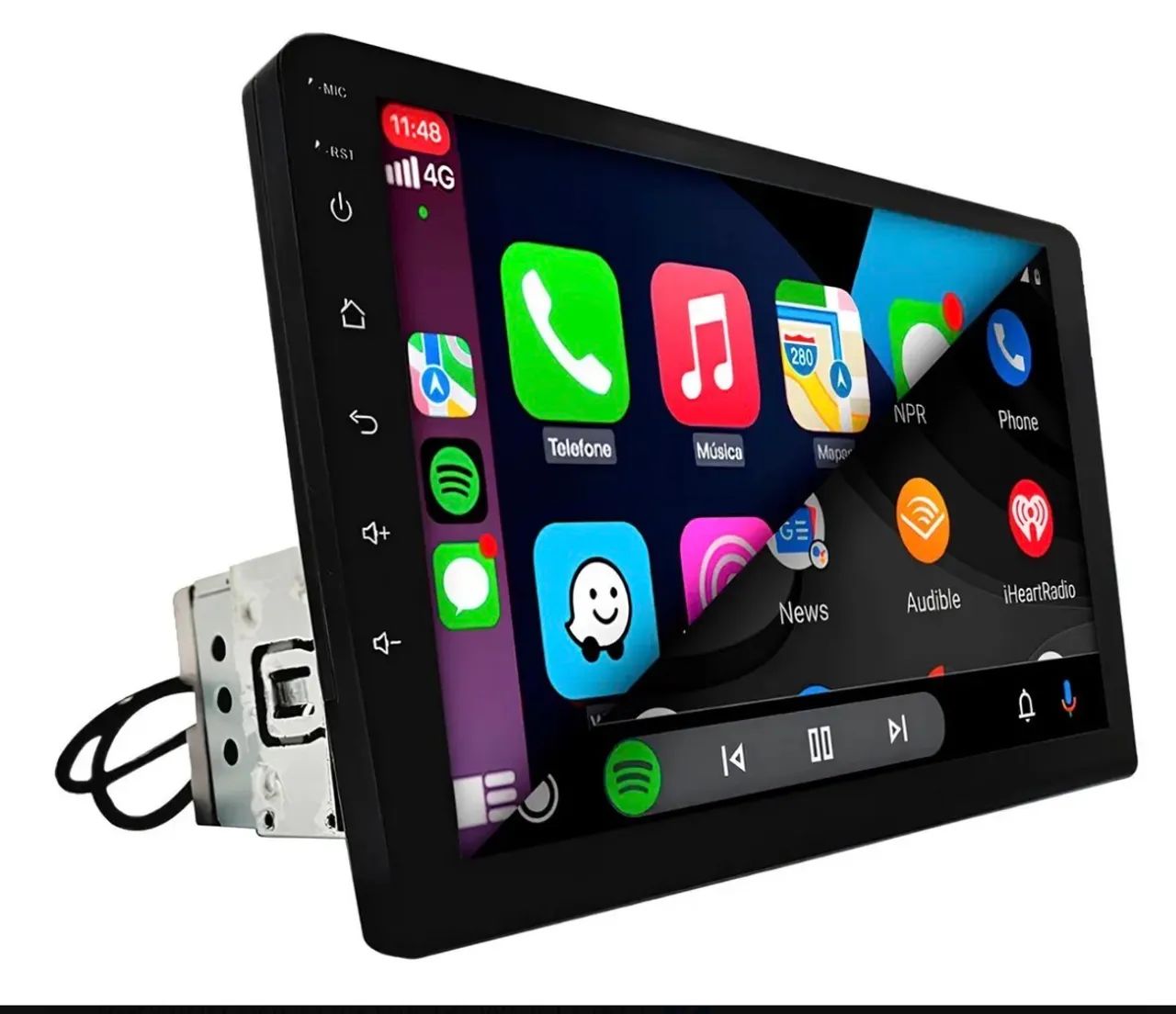 MULTIMÍDIA 9 POLEGADAS CARPLAY SEM FIO  - Foto 2
