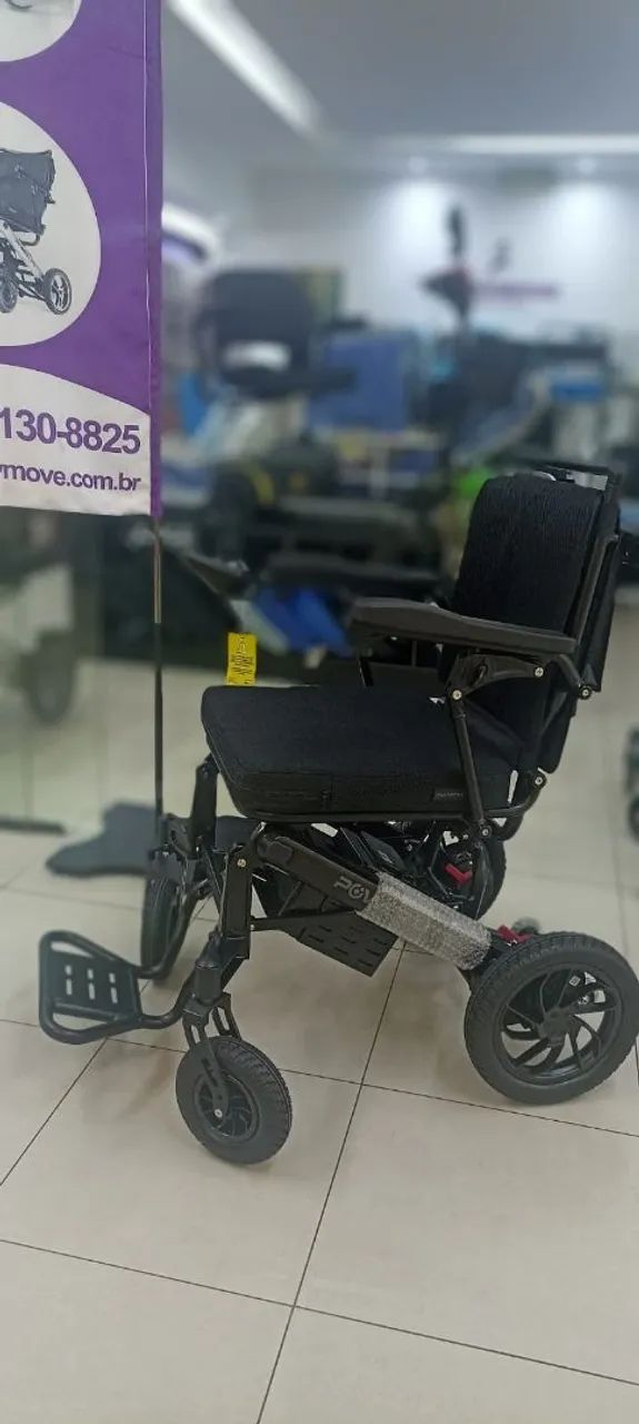 CADEIRA DE RODAS MOTORIZADA BLACK - Foto 2