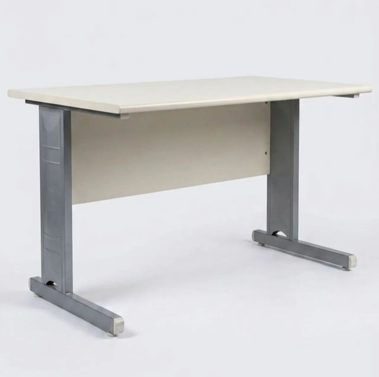 Mesa cinza para escritório. - Foto 3