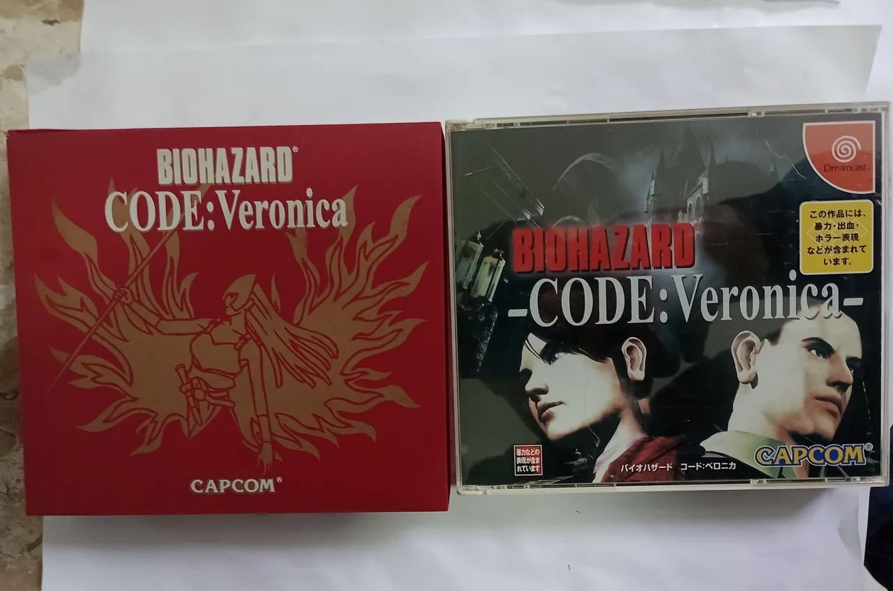 Resident Evil Code Verônica Original Sega Dreamcast - Foto 3