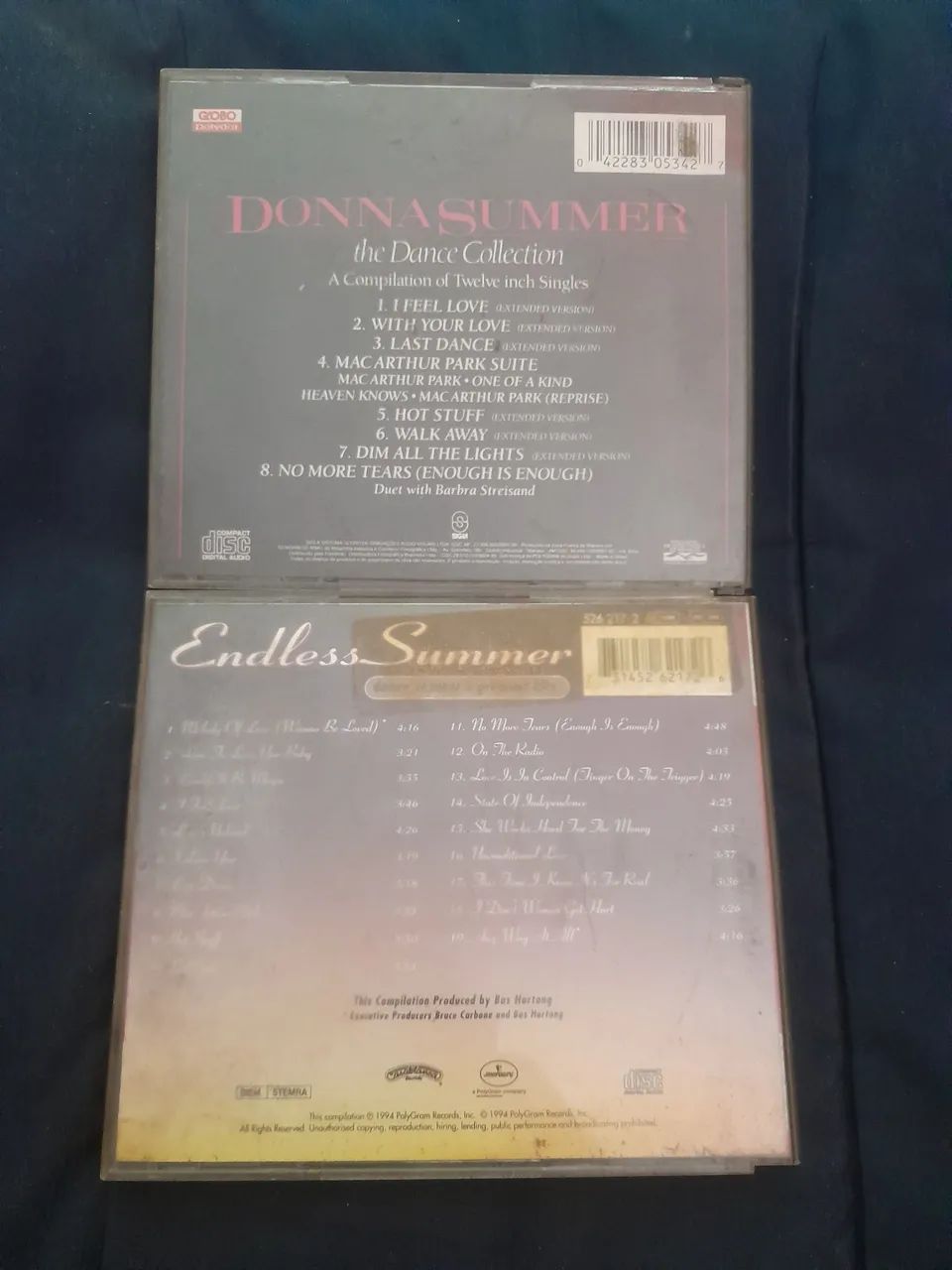 ?Lote 2 CDs Donna Summer Original - Endless Summer + The Dance Collection - Foto 2