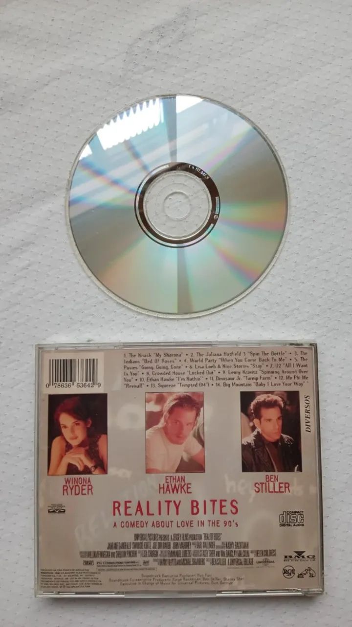 CD Trilha Sonora Original do Filme - Caindo na Real (Reality Bites) 1994 - Foto 3