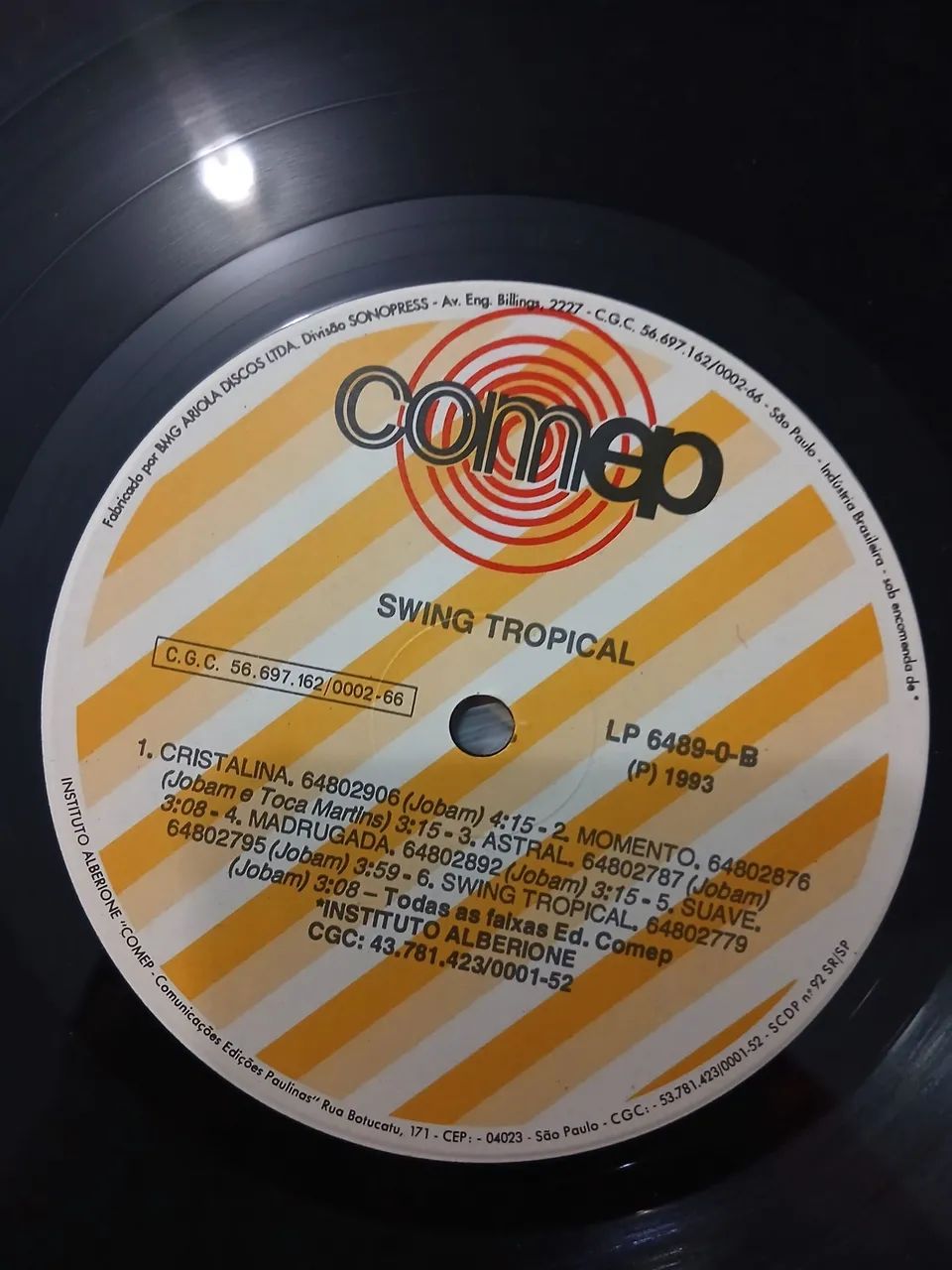 Lp maestro jobam "swing tropical " usado  - Foto 5