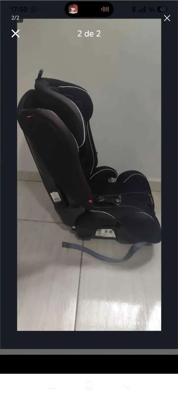 Cadeira veicula 9 a 36kg - Foto 2
