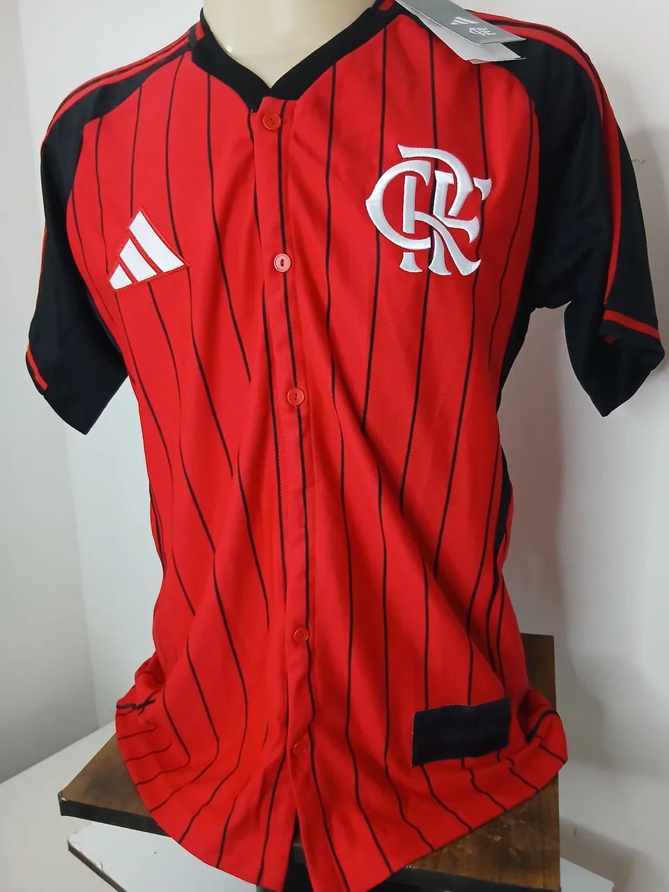 Camisa flamengo botão 
