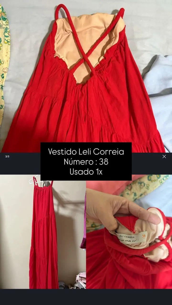 Vestido leli Correia